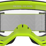ALPINESTARS GOGGLES Vision 3 Goggle - Wordmark - Yellow - Clear Lens 5103325-5038