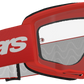 ALPINESTARS GOGGLES Vision 3 Goggle - Wordmark - Red - Clear Lens 5103325-3067