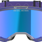 ALPINESTARS GOGGLES Vision 8 Goggle - Corp - Purple - Blue Mirror Lens 5101625-3116