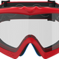 ALPINESTARS GOGGLES Youth Vision Goggle - Blaze - Red - Clear Lens 5140325-3067