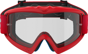 ALPINESTARS GOGGLES Youth Vision Goggle - Blaze - Red - Clear Lens 5140325-3067