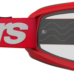 ALPINESTARS GOGGLES Youth Vision Goggle - Blaze - Red - Clear Lens 5140325-3067