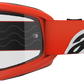 ALPINESTARS GOGGLES Youth Vision Goggle - Corp - Orange - Clear Lens 5140125-430