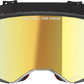 ALPINESTARS GOGGLES Supertech Vision Goggle - Vista - Black - Gold Mirror Lens 5100226-1581