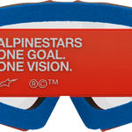 ALPINESTARS GOGGLES Youth Vision Goggle - Corp - Orange - Clear Lens 5140125-430