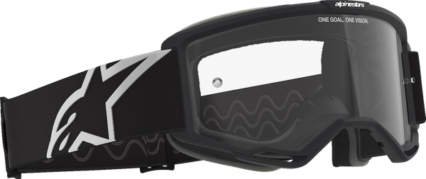 Alpinestars GOGGLES Vision OTG Goggle - Black/Gray - Clear Lens 5100726-1507