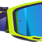 ALPINESTARS GOGGLES Vision 8 Goggle - Corp - Purple/Yellow Fluo - Blue Mirror Lens 5101625-3161