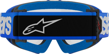 ALPINESTARS GOGGLES Youth Vision Goggle - Blaze - Blue - Clear Lens 5140325-7189