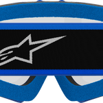 ALPINESTARS GOGGLES Youth Vision Goggle - Blaze - Blue - Clear Lens 5140325-7189