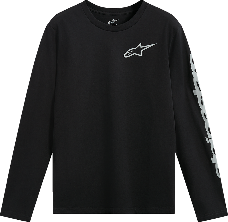 ALPINESTARS Trackside Long-Sleeve CSF T-Shirt - Black - Medium 1235-74100-10-M