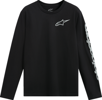 ALPINESTARS Trackside Long-Sleeve CSF T-Shirt - Black - Large 1235-74100-10-L