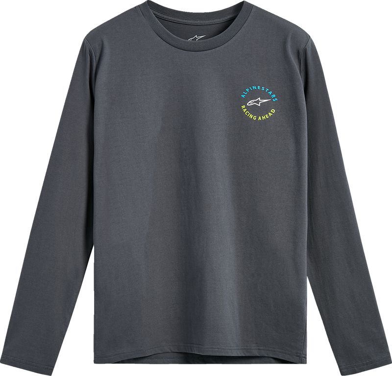 ALPINESTARS True Long-Sleeve CSF T-Shirt - Charcoal - Medium 1235-74105-18-M
