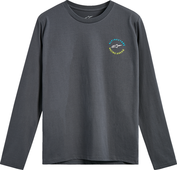 Alpinestars True Long-Sleeve CSF T-Shirt - Charcoal - 2XL 1235-74105-18-2XL