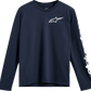 ALPINESTARS Trackside Long-Sleeve CSF T-Shirt - Navy - 2XL 1235-74100-70-2X