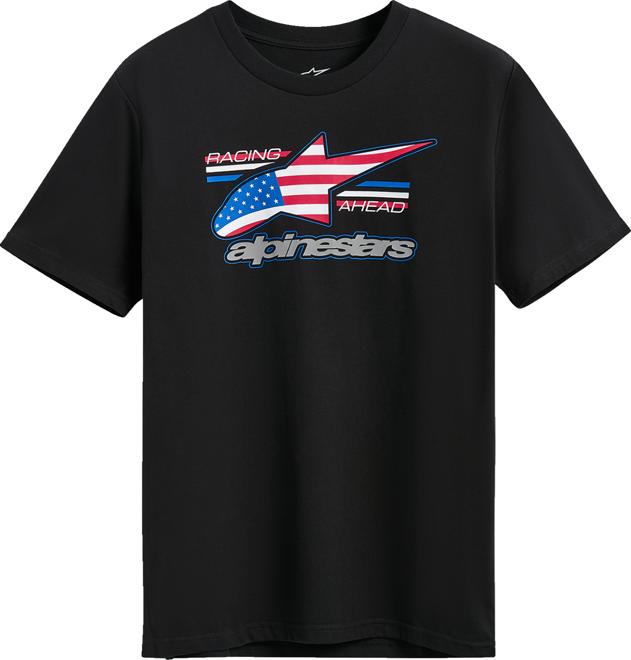 ALPINESTARS National CSF T-Shirt - Black/USA - 2XL 1235-72365-1017-2X