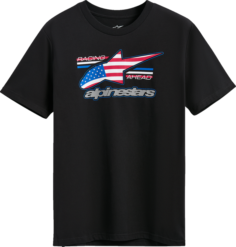 ALPINESTARS National CSF T-Shirt - Black/USA - 2XL 1235-72365-1017-2X