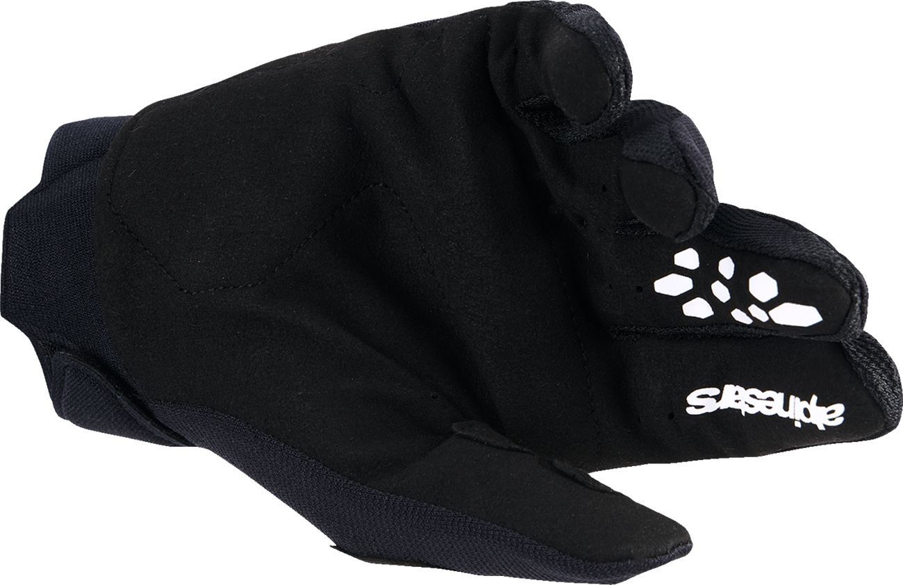 ALPINESTARS Youth Full Bore V2 Gloves - Black/White - 3XS 3540226-12-3XS