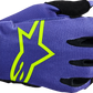 ALPINESTARS Youth Radar Gloves - Purple/Fluo Yellow - Small 3541824-3175-S
