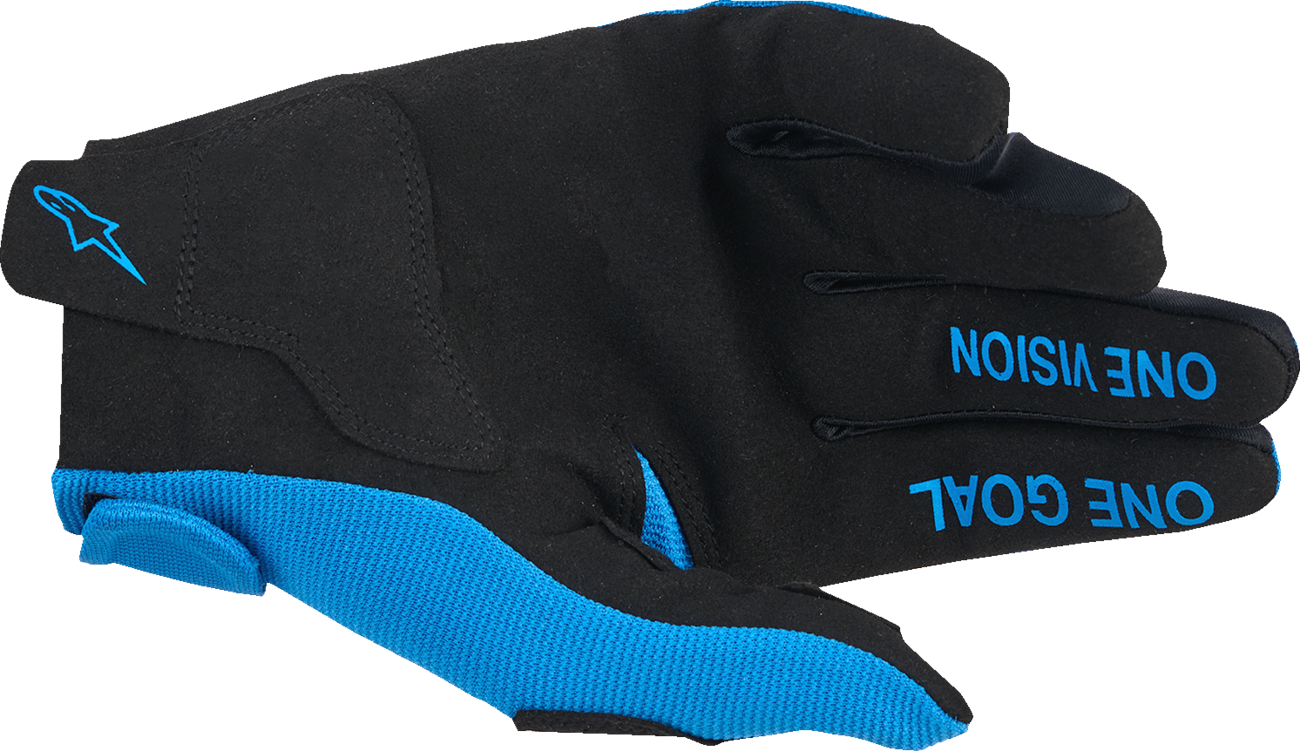 ALPINESTARS Youth Radar Gloves - UCLA Blue/White - Medium 3541824-7262-M