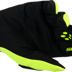 ALPINESTARS Youth Full Bore V2 Gloves - Fluo Yellow/Black - Large 3540226-551-L
