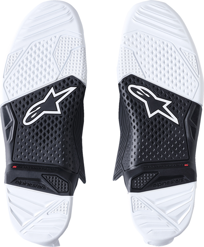 ALPINESTARS Replacement Sole - Tech 7 - Black/White - US 9 25SUT725-21-9