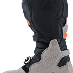 ALPINESTARS Tech 7 Enduro Boots - Black/Warm Gray/Fluorescent Orange - US 7 2010426-1562-7