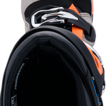 ALPINESTARS Tech 7 Enduro Boots - Black/Warm Gray/Fluorescent Orange - US 9 2010426-1562-9