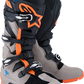 ALPINESTARS Tech 7 Enduro Boots - Black/Warm Gray/Fluorescent Orange - US 14 2010426-1562-14