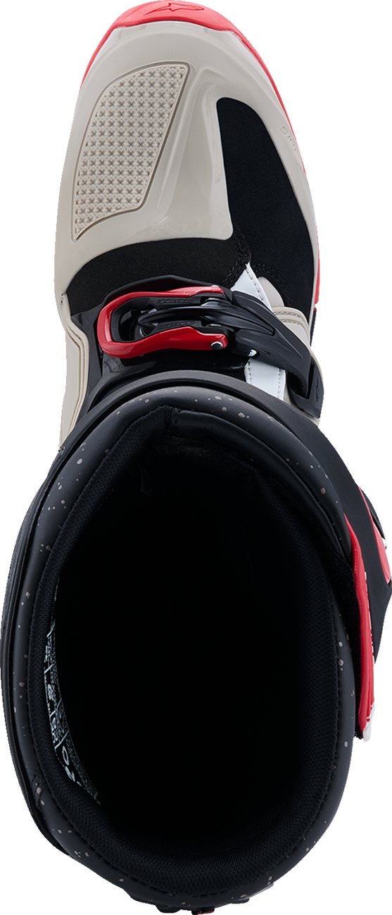 ALPINESTARS Tech 7 Enduro Boots - Black/Light Gray/Bright Red - US 7 2010426-1903-7