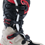 ALPINESTARS Tech 7 Enduro Boots - Black/Light Gray/Bright Red - US 10 2010426-1903-10