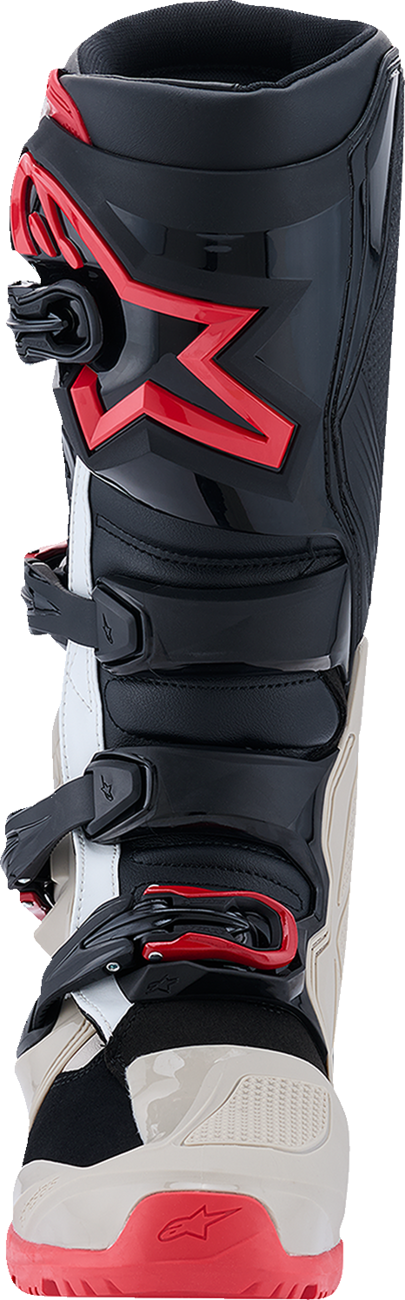 ALPINESTARS Tech 7 Enduro Boots - Black/Light Gray/Bright Red - US 10 2010426-1903-10