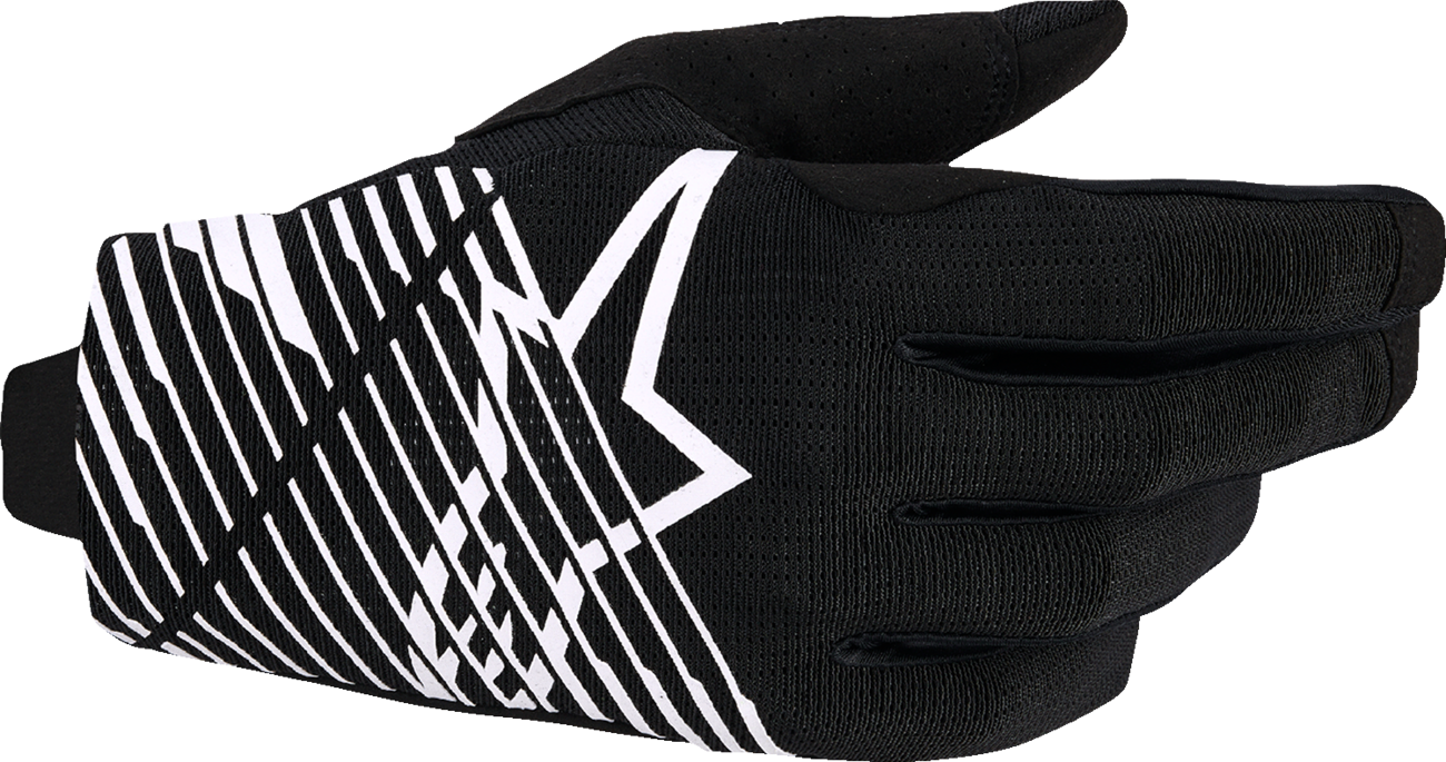 ALPINESTARS Radar Pro Gloves - Black/White - Small 3560325-12-S