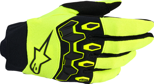 ALPINESTARS Full Bore V2 Gloves - Fluo Yellow/Black - 2XL 3560426-551-2X