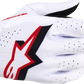 ALPINESTARS Supertech MX Gloves - White/Black/Fire Red - Large 3560526-2063-L