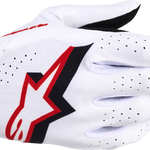 ALPINESTARS Supertech MX Gloves - White/Black/Fire Red - XL 3560526-2063-XL