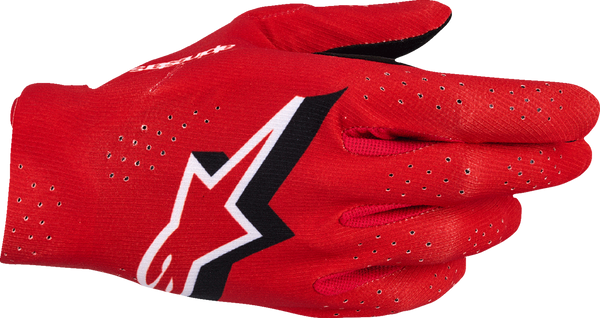 Alpinestars Supertech MX Gloves - Fire Red/Black/White - Small 3560526-3146-S