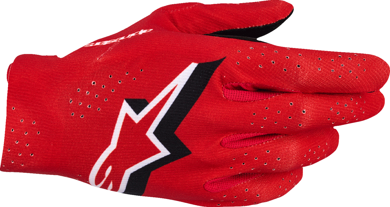 ALPINESTARS Supertech MX Gloves - Fire Red/Black/White - Medium 3560526-3146-M