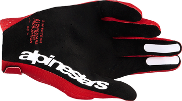ALPINESTARS Supertech MX Gloves - Fire Red/Black/White - 4XL 3560526-3146-4X