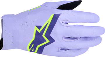 ALPINESTARS Supertech MX Gloves - Lavender/Violet/Fluo Yellow - Medium 3560526-3151-M
