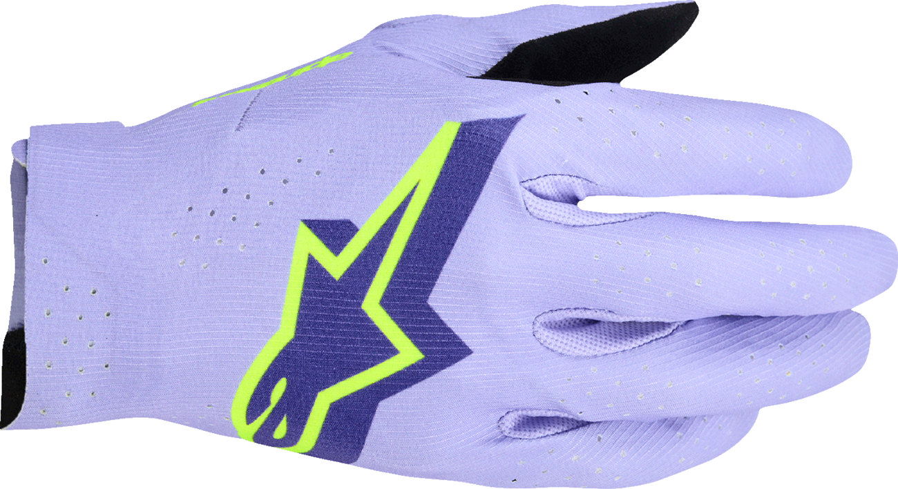 ALPINESTARS Supertech MX Gloves - Lavender/Violet/Fluo Yellow - XL 3560526-3151-XL