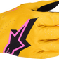 ALPINESTARS Supertech MX Gloves - Gold/Black/Fluo Pink - 2XL 3560526-5005-2X