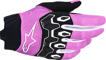 ALPINESTARS Stella Full Bore V2 Gloves - Violet/White/Black - Large 3580126-3149-L