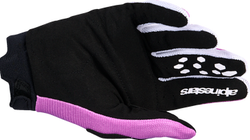 ALPINESTARS Stella Full Bore V2 Gloves - Violet/White/Black - XL 3580126-3149-XL