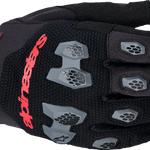 ALPINESTARS Pro-Dura Gloves - Black/Bright Red - XL 3560425-1303-XL
