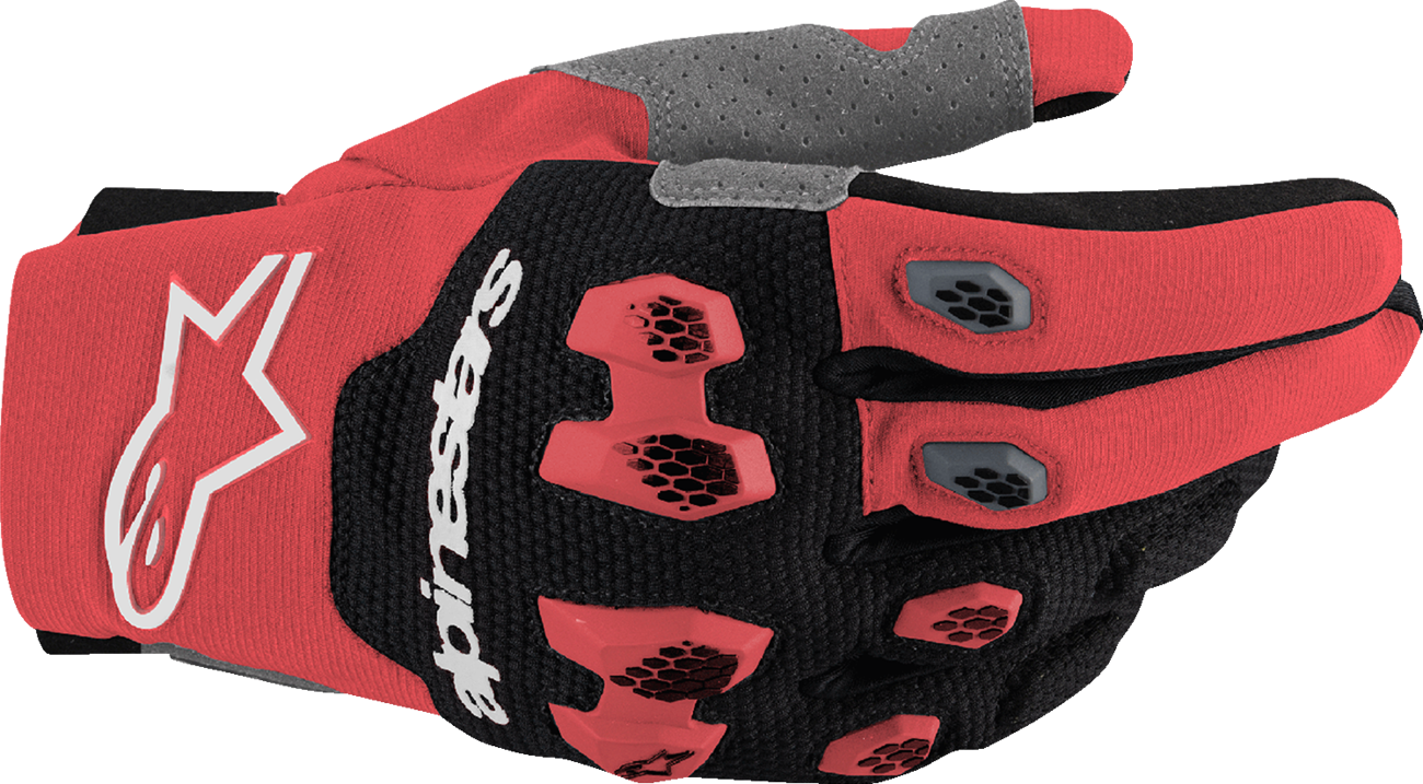 ALPINESTARS Pro-Dura Gloves - Bright Red/Black - Large 3560425-3031-L