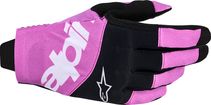 ALPINESTARS Techstar Gloves - Black/Light Gray/Purple - 2XL 3560125-1568-2X