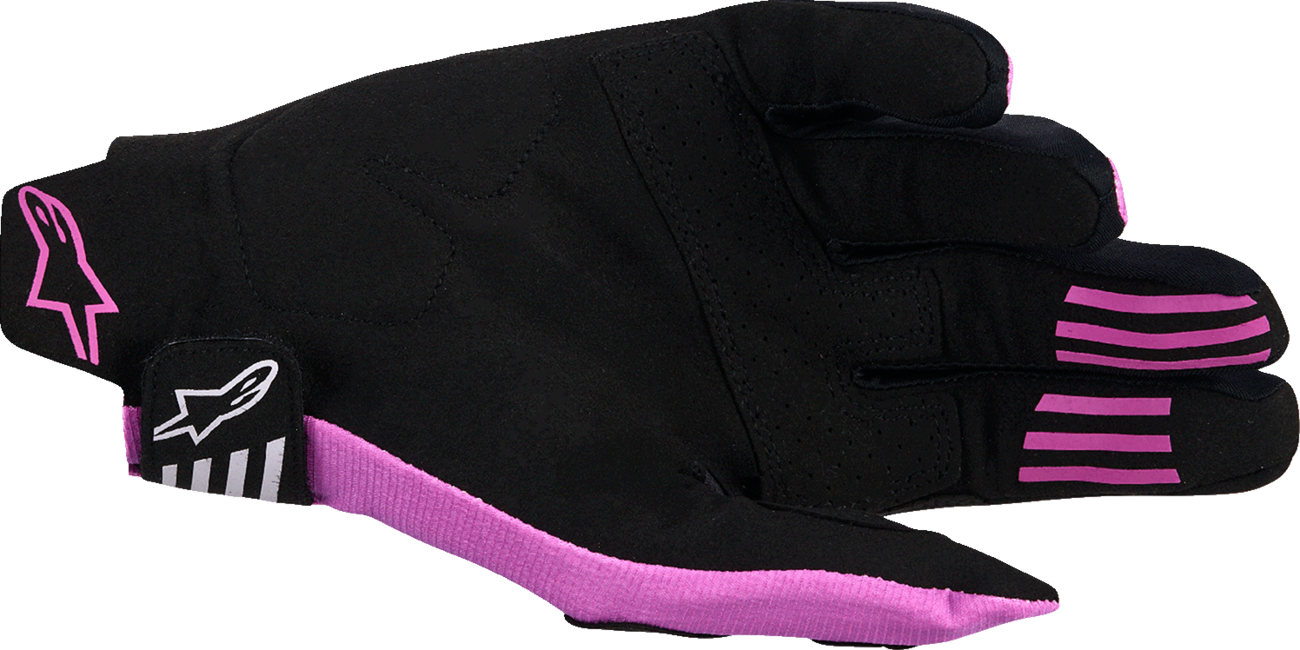 ALPINESTARS Techstar Gloves - Black/Light Gray/Purple - Medium 3560125-1568-M