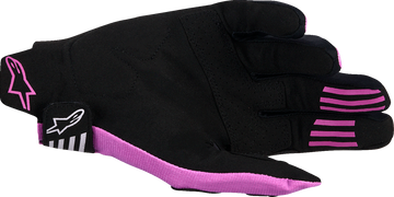 ALPINESTARS Techstar Gloves - Black/Light Gray/Purple - XL 3560125-1568-XL