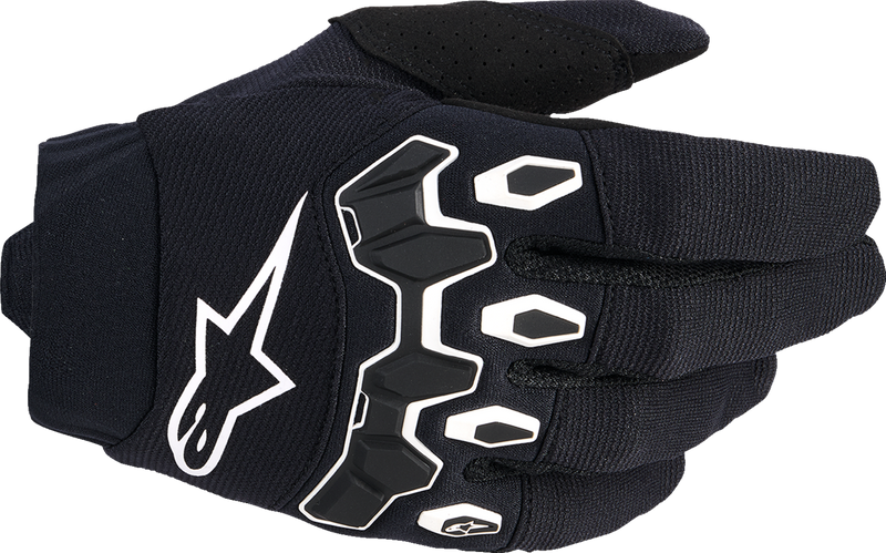 ALPINESTARS Youth Full Bore V2 Gloves - Black/White - XS 3540226-12-XS