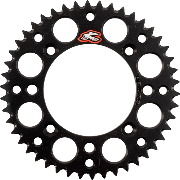 RENTHAL Rear Sprocket - Aluminum - 46 Tooth - Black - KTM 518U-420-46GPBK